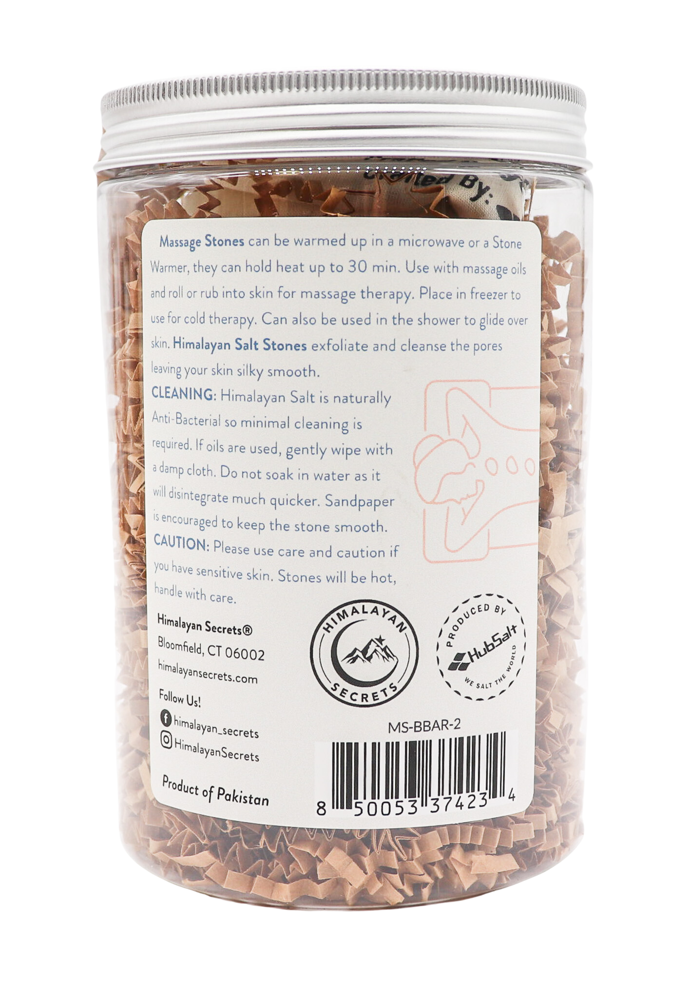 Salt Body Bar - Set of 2 in a Jar w/ Cotton Bag