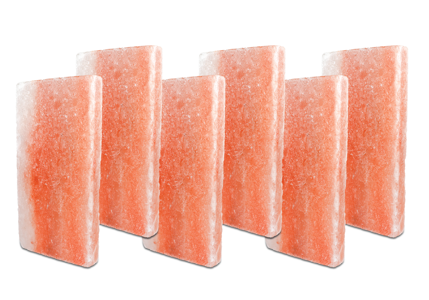 Pink Himalayan Salt Tile 8 x 4 x 0.75 (6-Pack)
