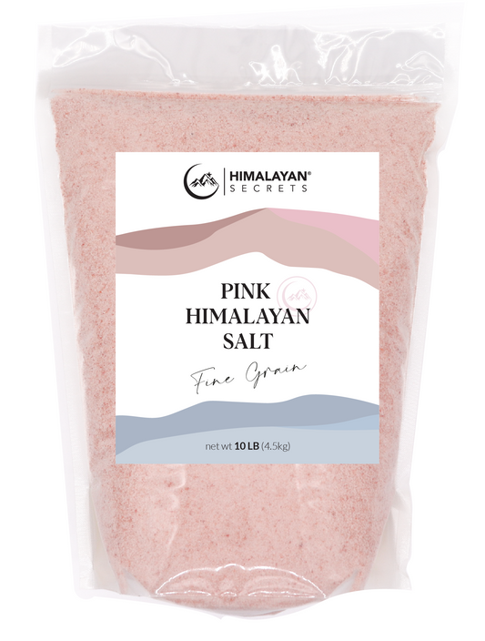 Himalayan Dark Pink Salt Fine (0.3-0.5mm) 10 LB Pouch