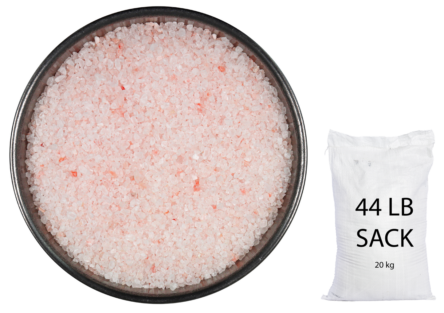 Himalayan Light Pink Salt Fine (0.3-0.5mm) 44 LB Sack