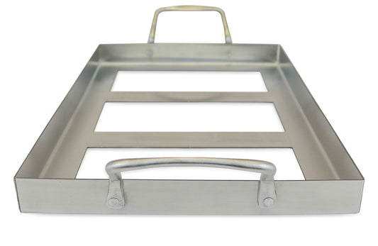 Himalayan Salt Cooking Block Stainless Steel Tray for 12" x 8" Blocks - Himalayan Secrets™