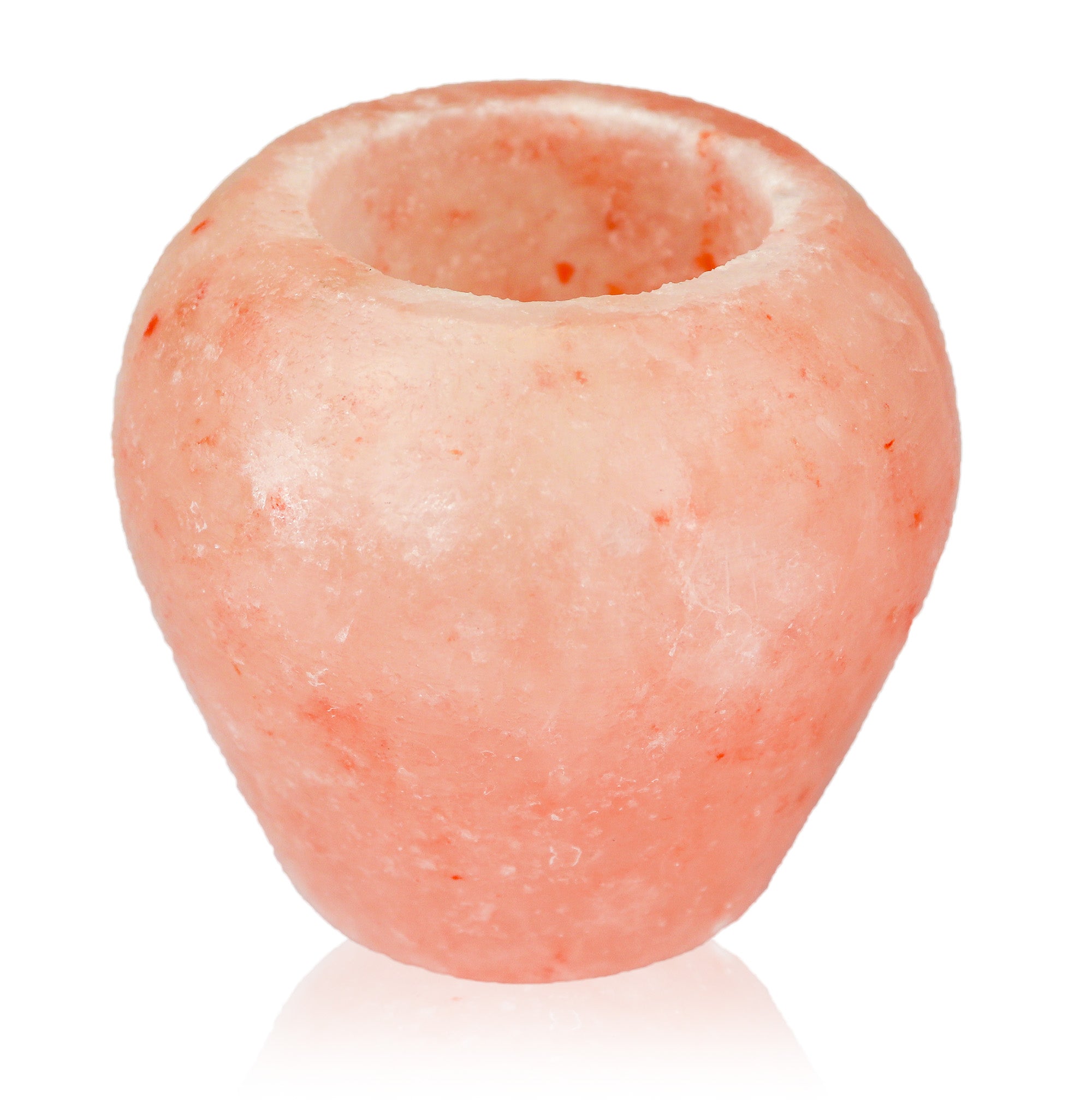Apple Shape Himalayan Salt Tealight Candle Holder - Himalayan Secrets™