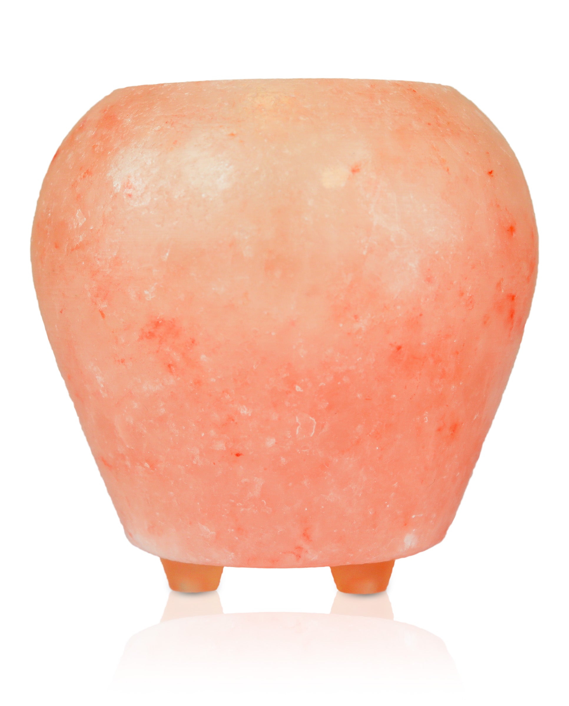 Apple Shape Himalayan Salt Tealight Candle Holder - Himalayan Secrets™
