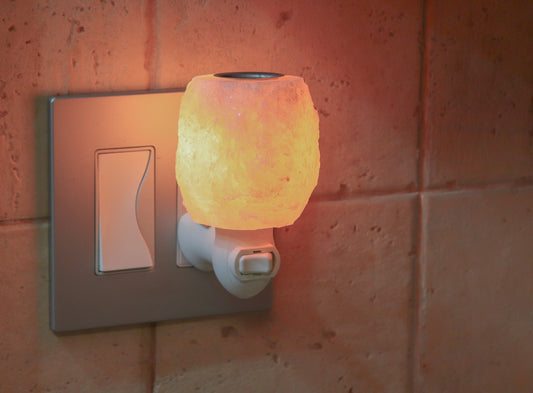 Natural Aromatherapy Pink Salt Night Light