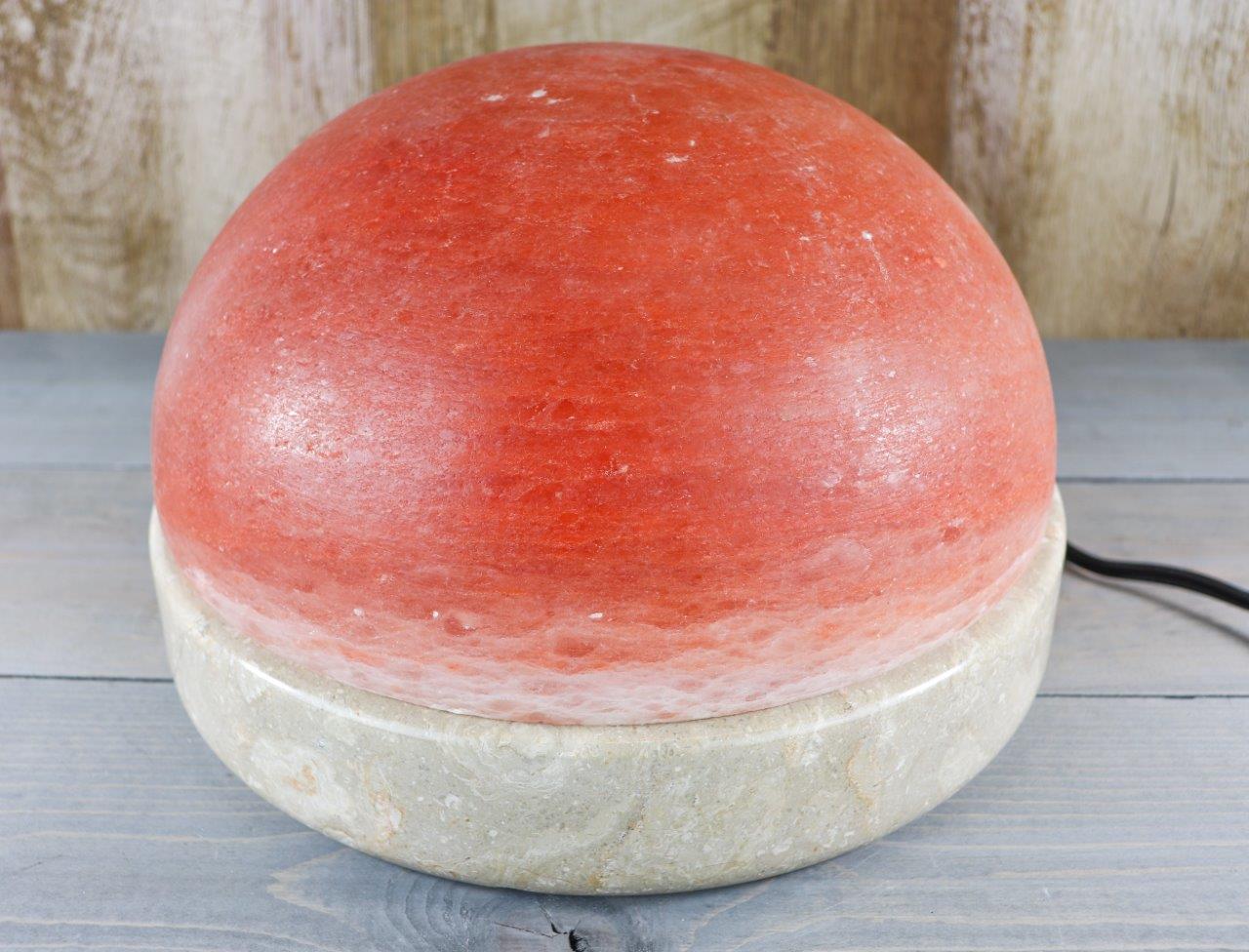 11" Himalayan Salt Dome Lamp w/ Tavera Base