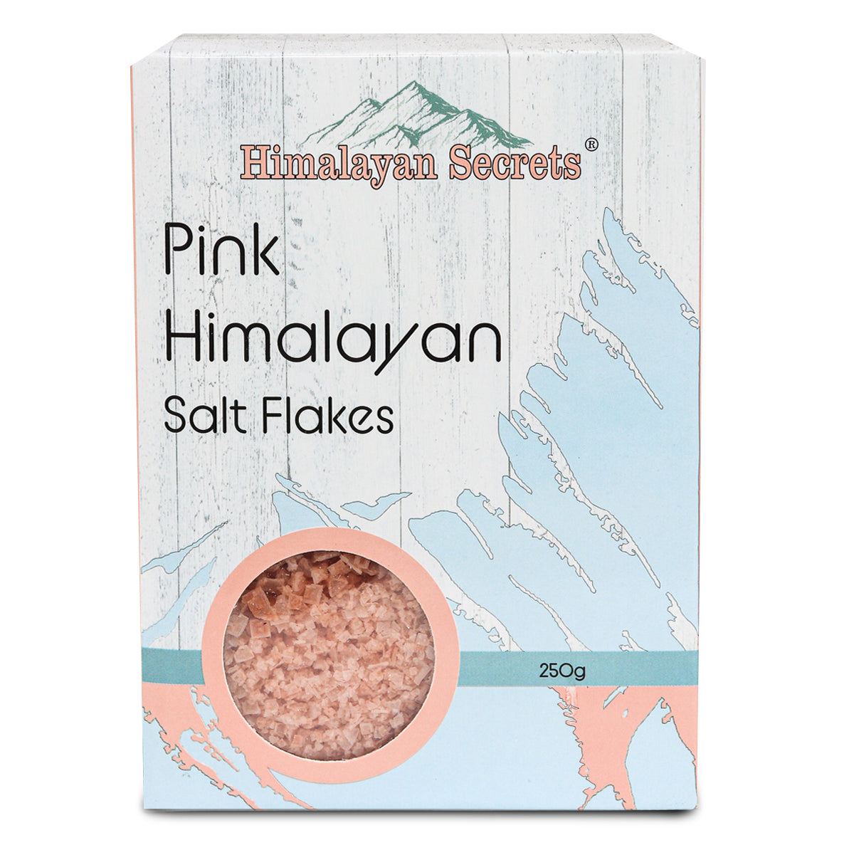 Pink Himalayan Flake Salt - 250G Retail Box