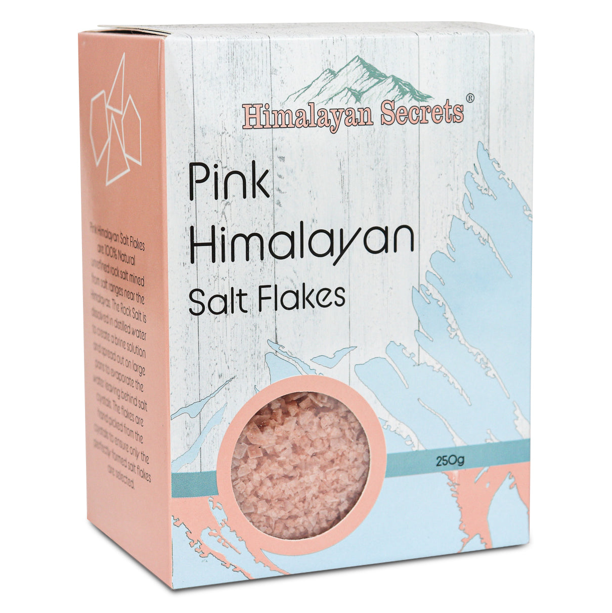 Pink Himalayan Flake Salt - 250G Retail Box