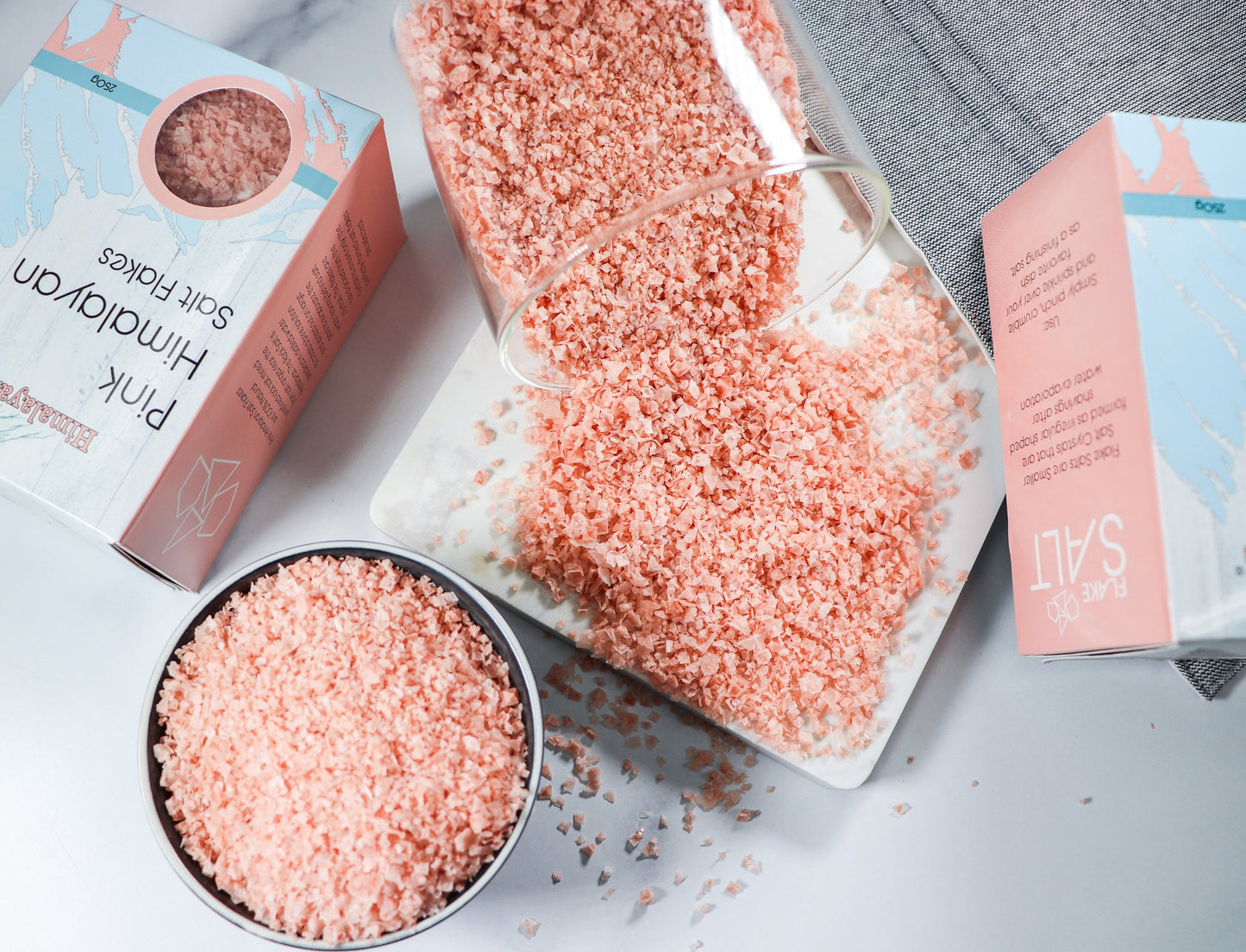 Pink Himalayan Flake Salt - 250G Retail Box