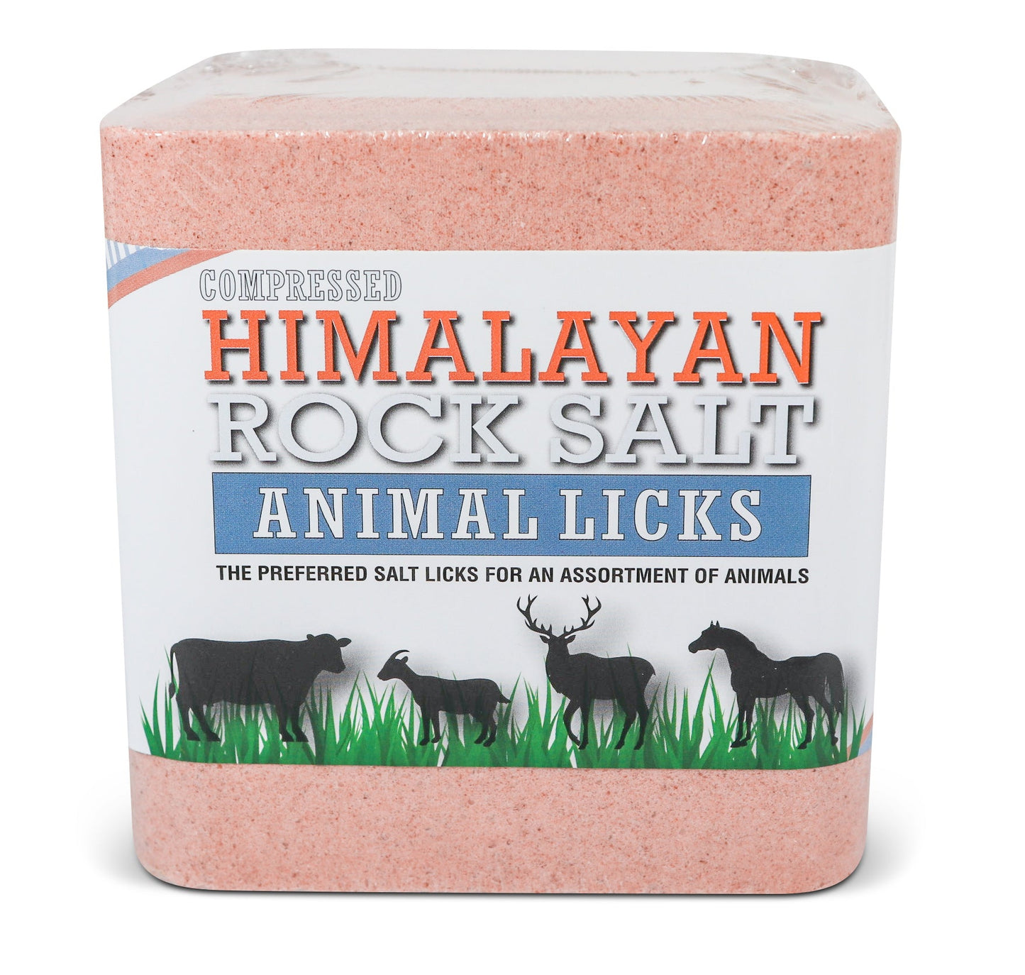 Compressed Himalayan Salt Animal Lick 5.5 lb (Block w/ Hole)