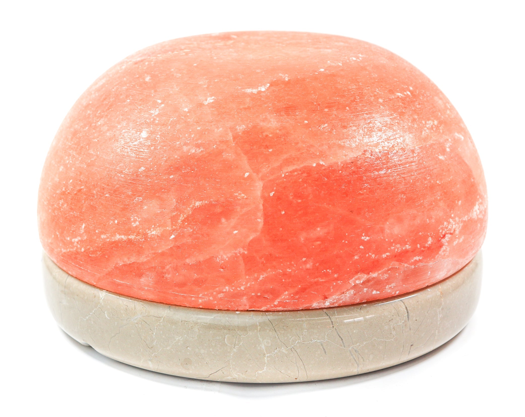 9" Himalayan Salt Dome Lamp w/ Tavera Base