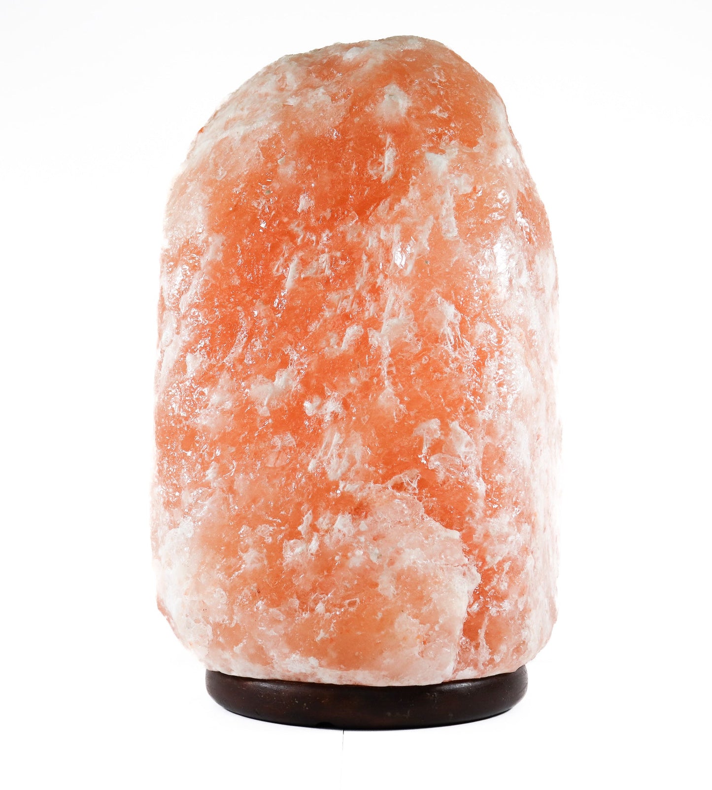 Natural Pink Salt Lamp (33-44 lb) (15-20 KG) (14-15") w/ Wood Base