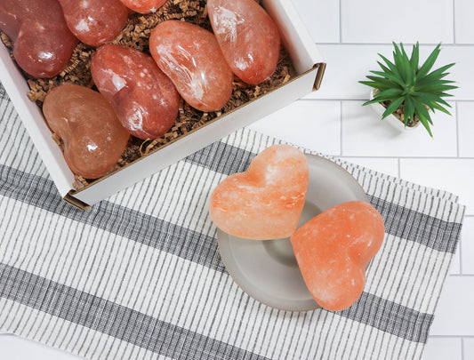 Heart Stone (Large) 3x3x1.5 inch - Pack of 8