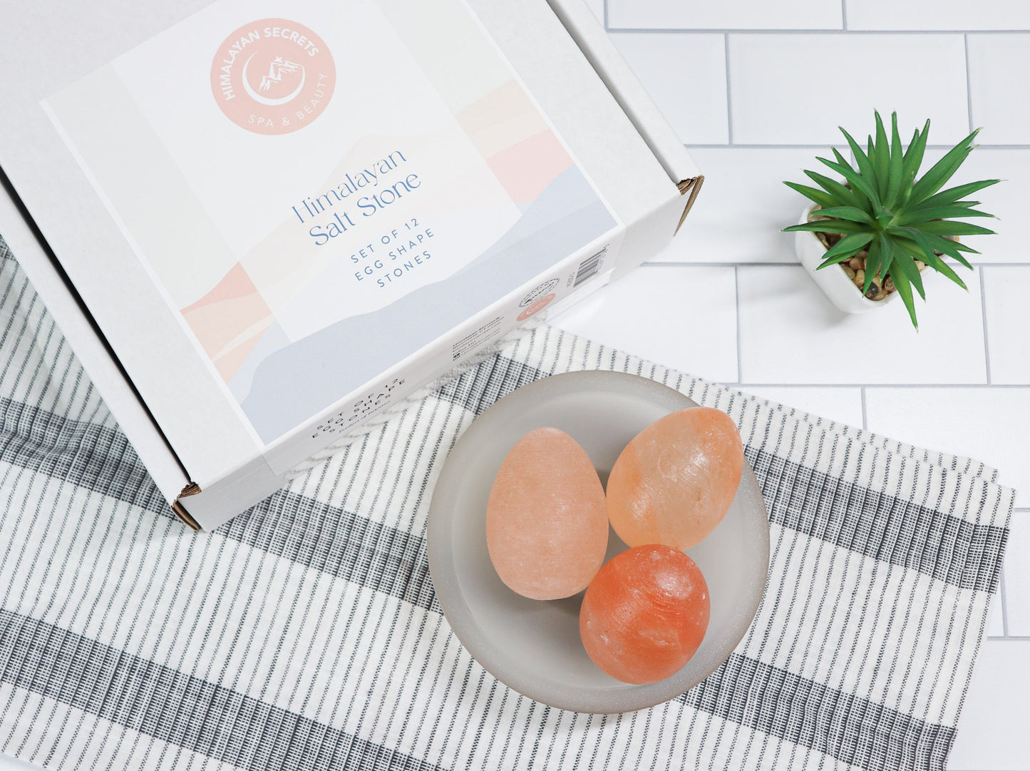 Egg Shaped Stone (Small) - Pack of 12