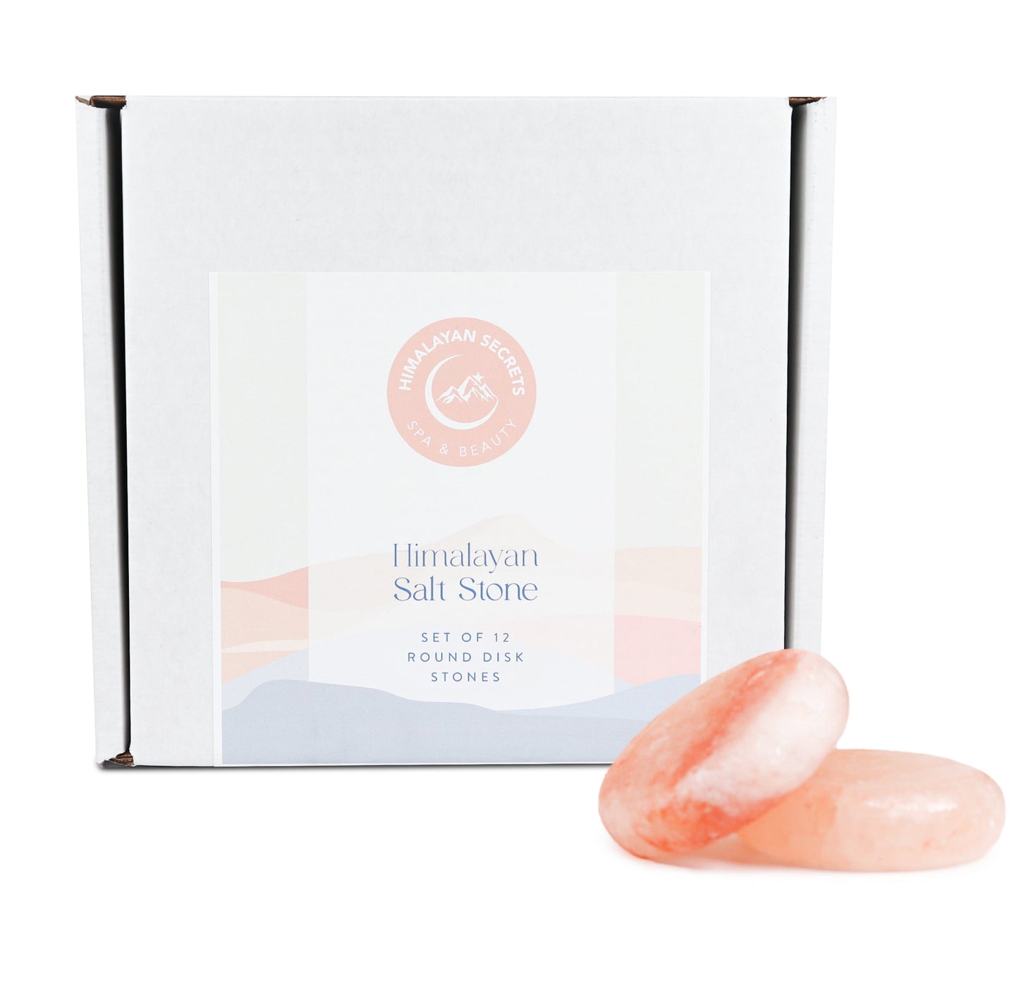 Round Disk Stone - Pack of 12