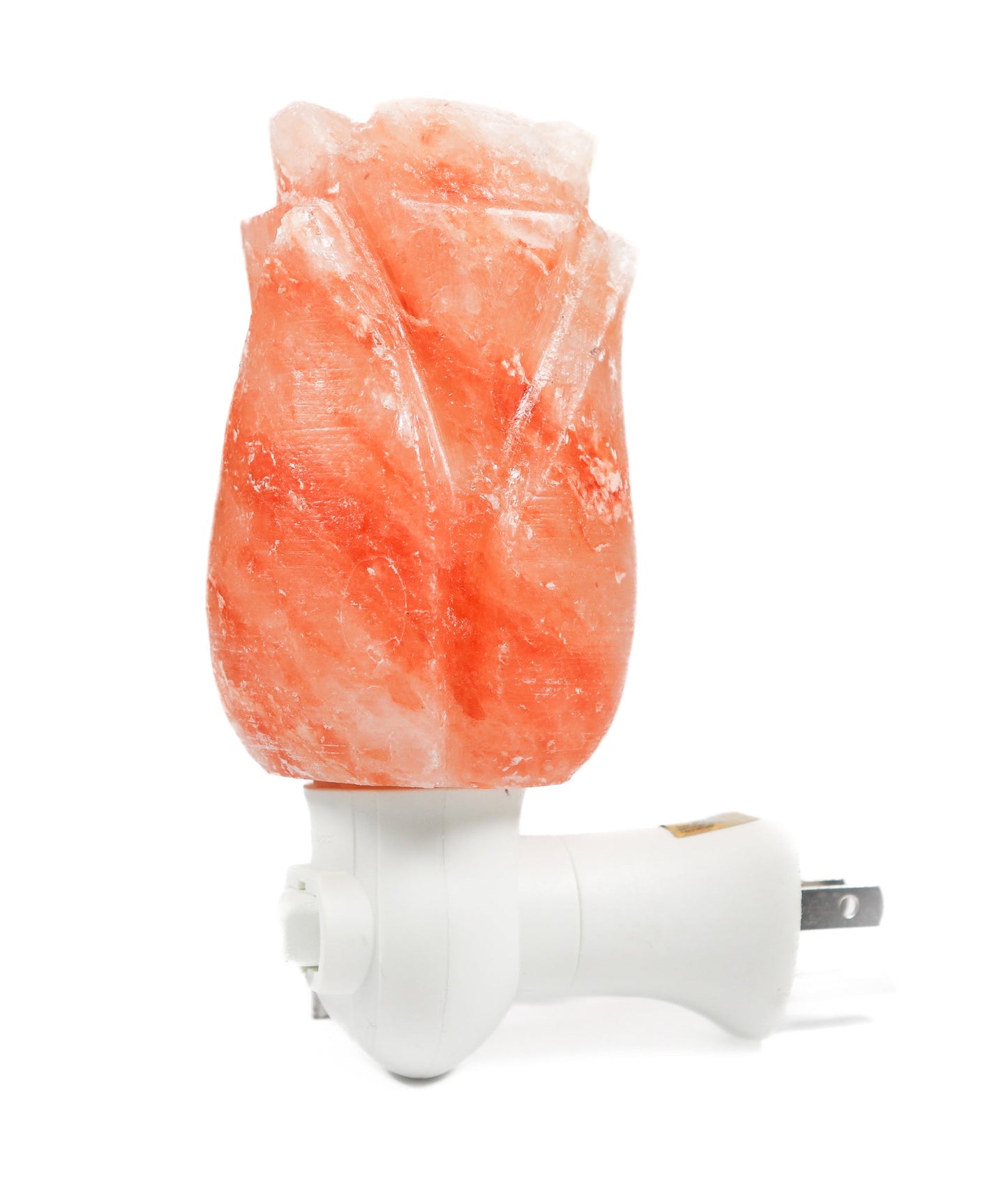 Rose Shape Pink Salt Night Light