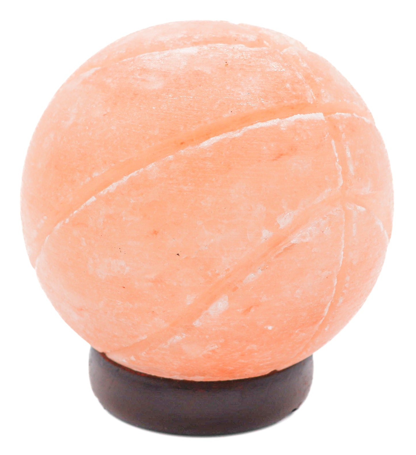 Pink Basketball Lamp (7-8 lb) 6.5" w/ Wood Base
