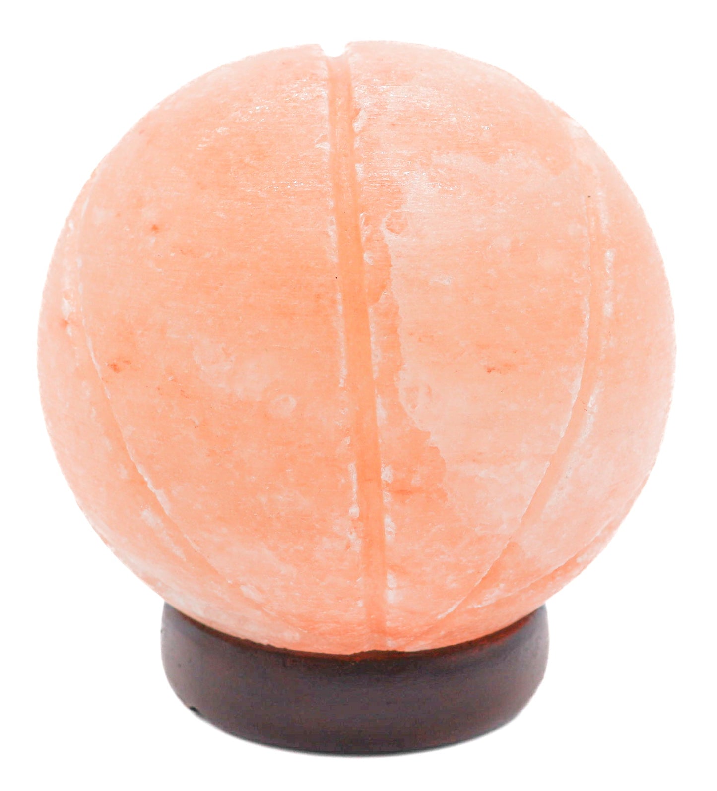 Pink Basketball Lamp (7-8 lb) 6.5" w/ Wood Base