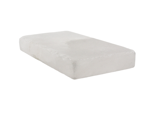 White Himalayan Salt Tile 8 x 4 x 1 (6-Pack)