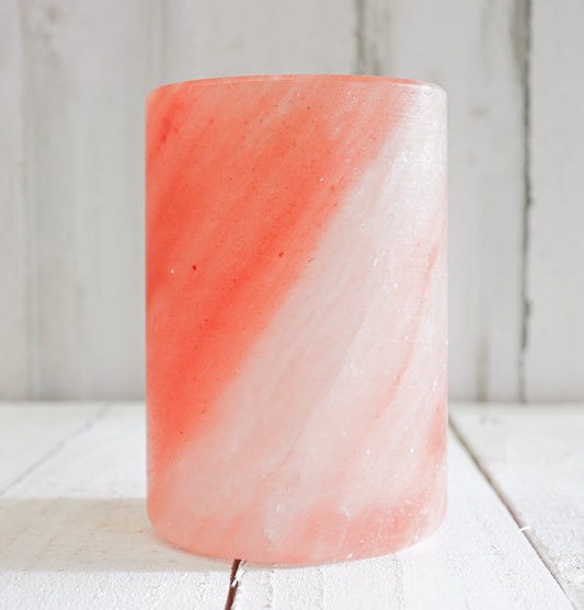 Himalayan Salt Tall Glass (6 Inch Tall)
