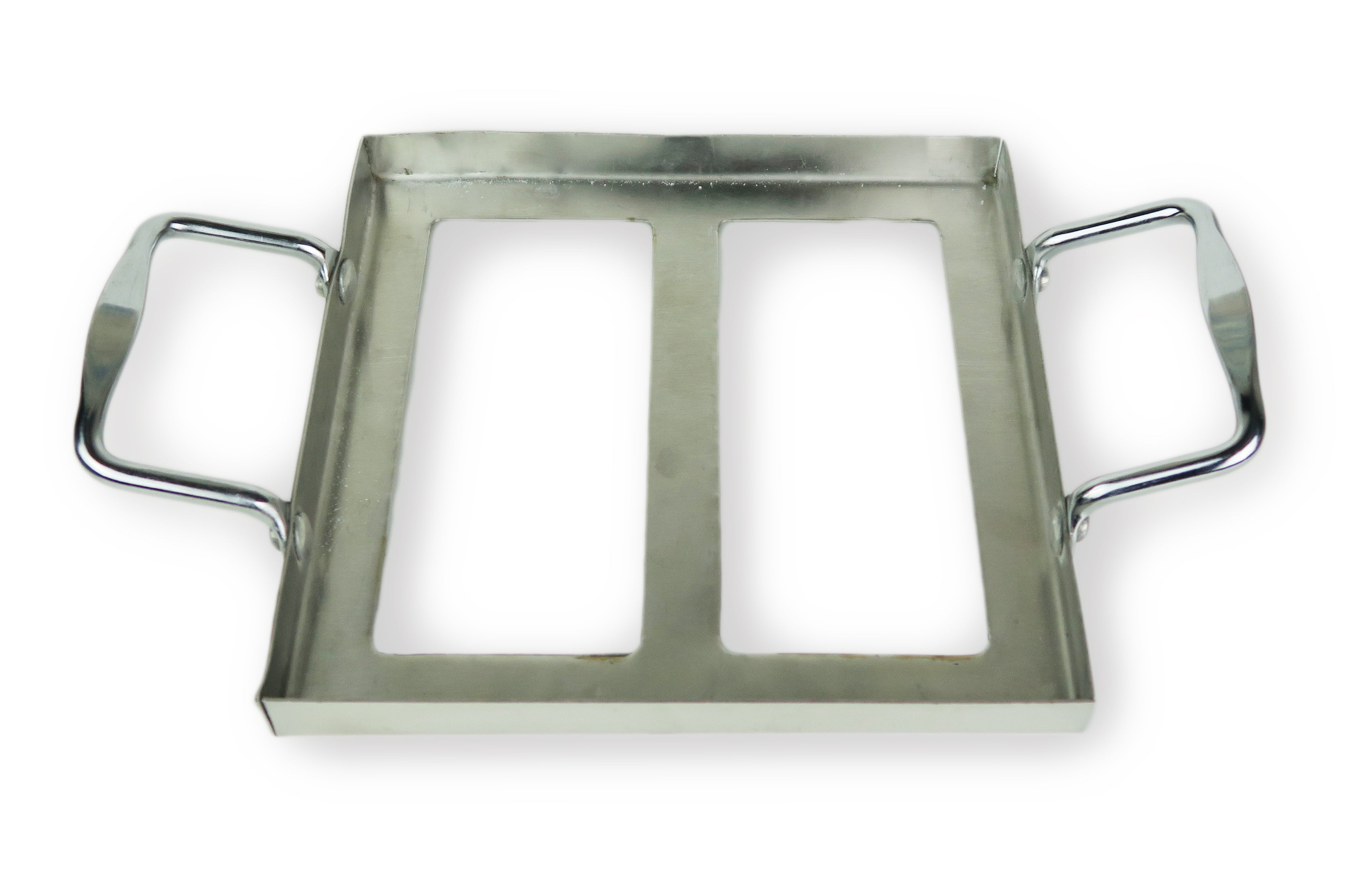 Himalayan Salt Cooking Block Stainless Steel Tray for 8" x 8" Blocks - Himalayan Secrets™